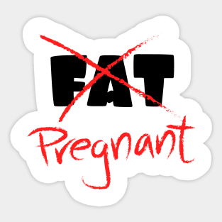 Pregnant Sticker